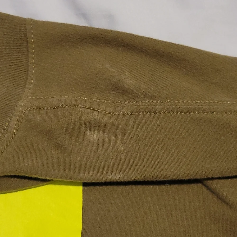 The North Face Olive Green Short Sleeve Logo Tee